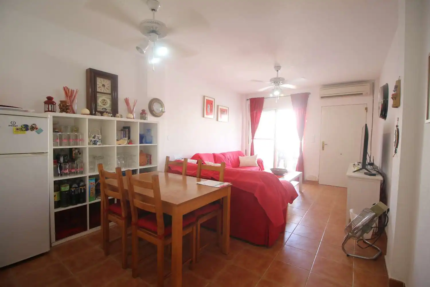 Wohnzimmer von Maisonette zum Verkauf in Cuevas del Almanzora mit Klimaanlage, Heizung und Terrasse