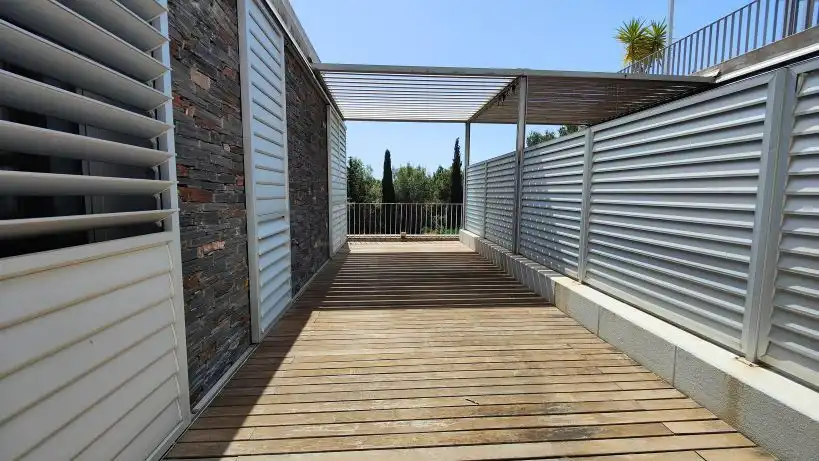 Terrasse von Maisonette zum Verkauf in Sant Pere de Ribes mit Klimaanlage, Heizung und Privatgarten