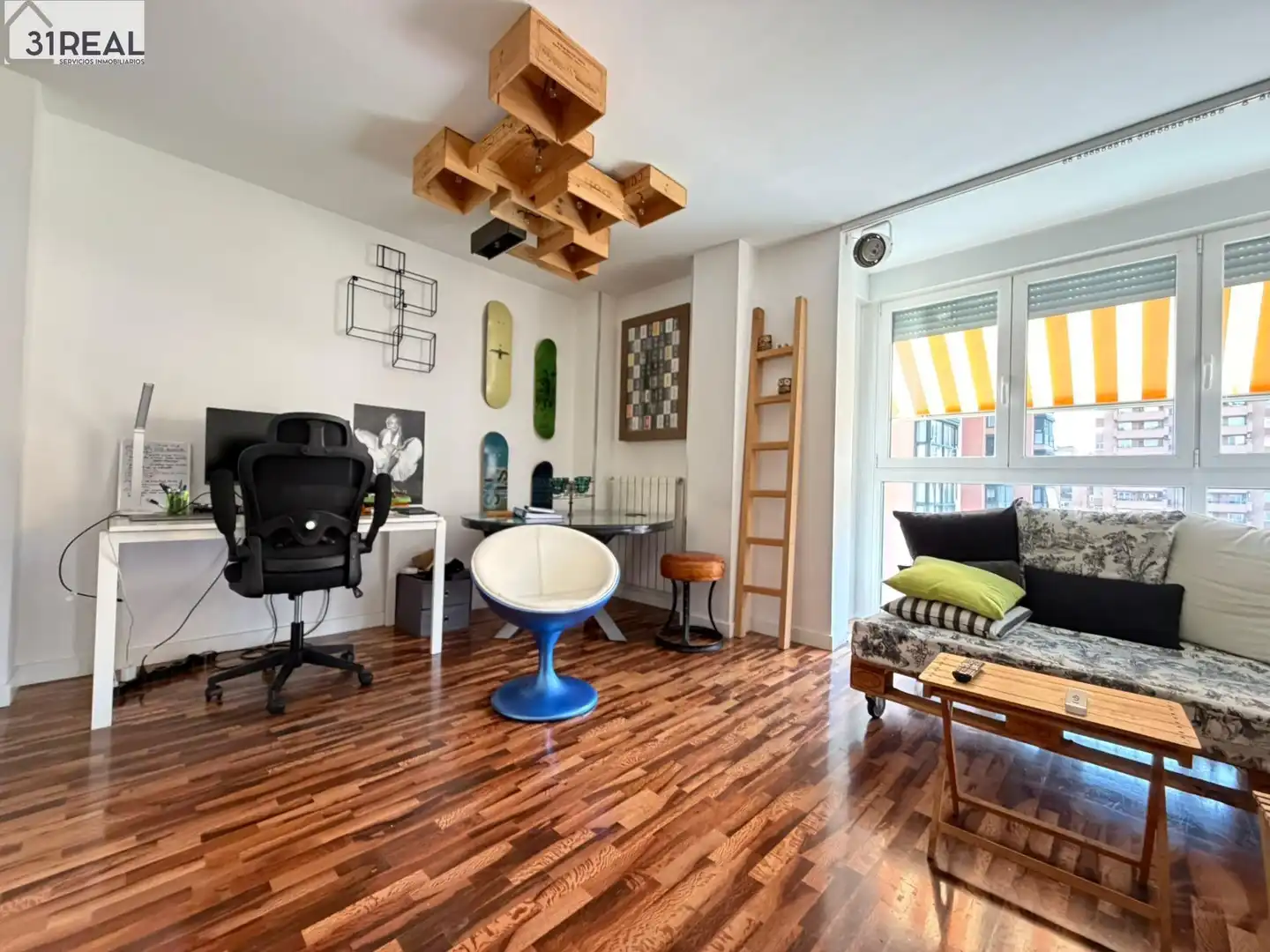 Sala de estar de Piso en venta en Madrid con Aire acondicionado, Calefacción y Amueblado