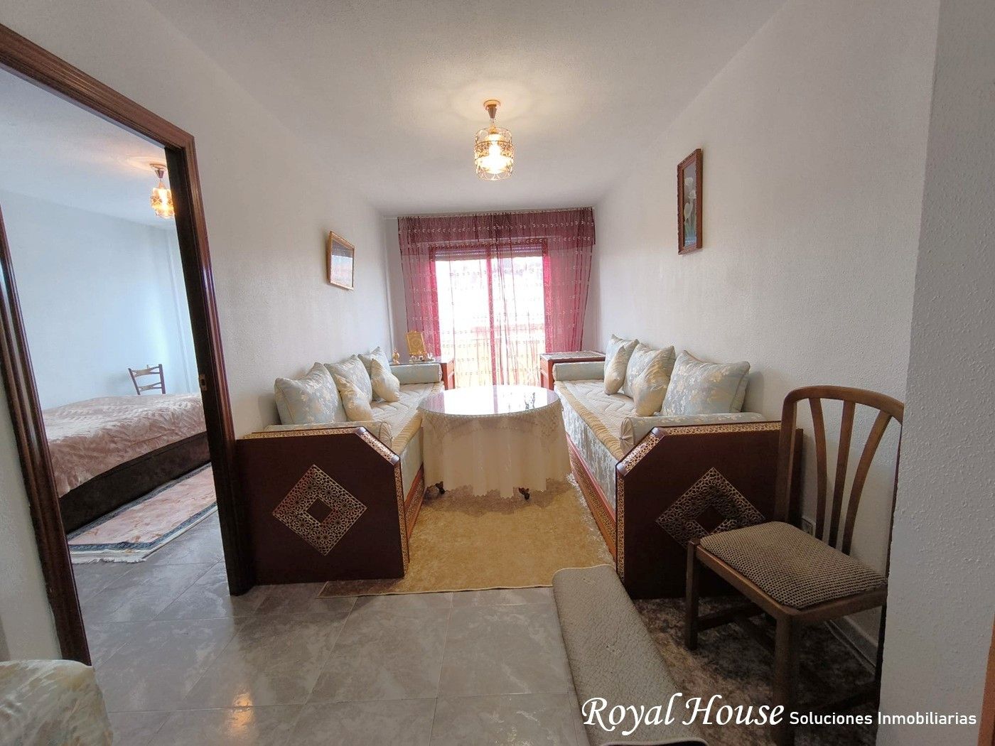 Living room of Apartment for sale in Collado Villalba  with Heating, Terrace and Oven