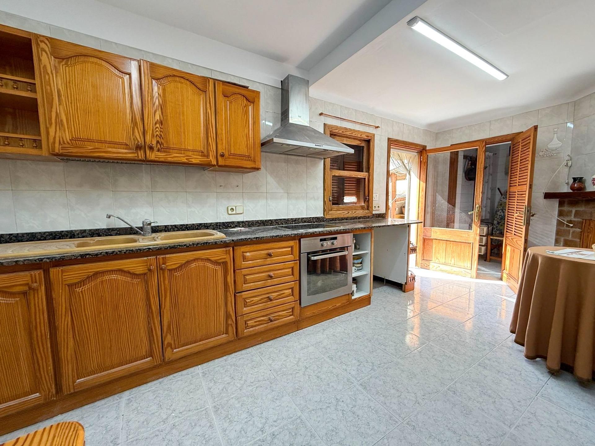 Cocina de Casa o chalet en venta en Selva con Terraza y Amueblado