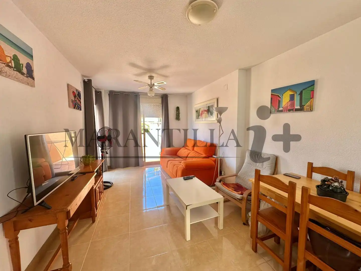 Sala de estar de Ático en venta en La Antilla con Terraza y Amueblado