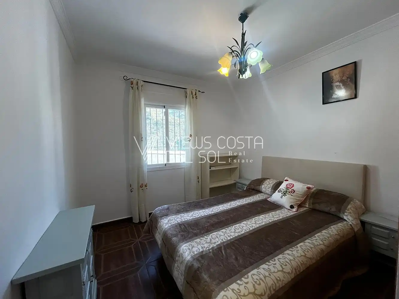 Dormitori de Casa o xalet de lloguer en Algarrobo amb Aire condicionat, Calefacció i Terrassa