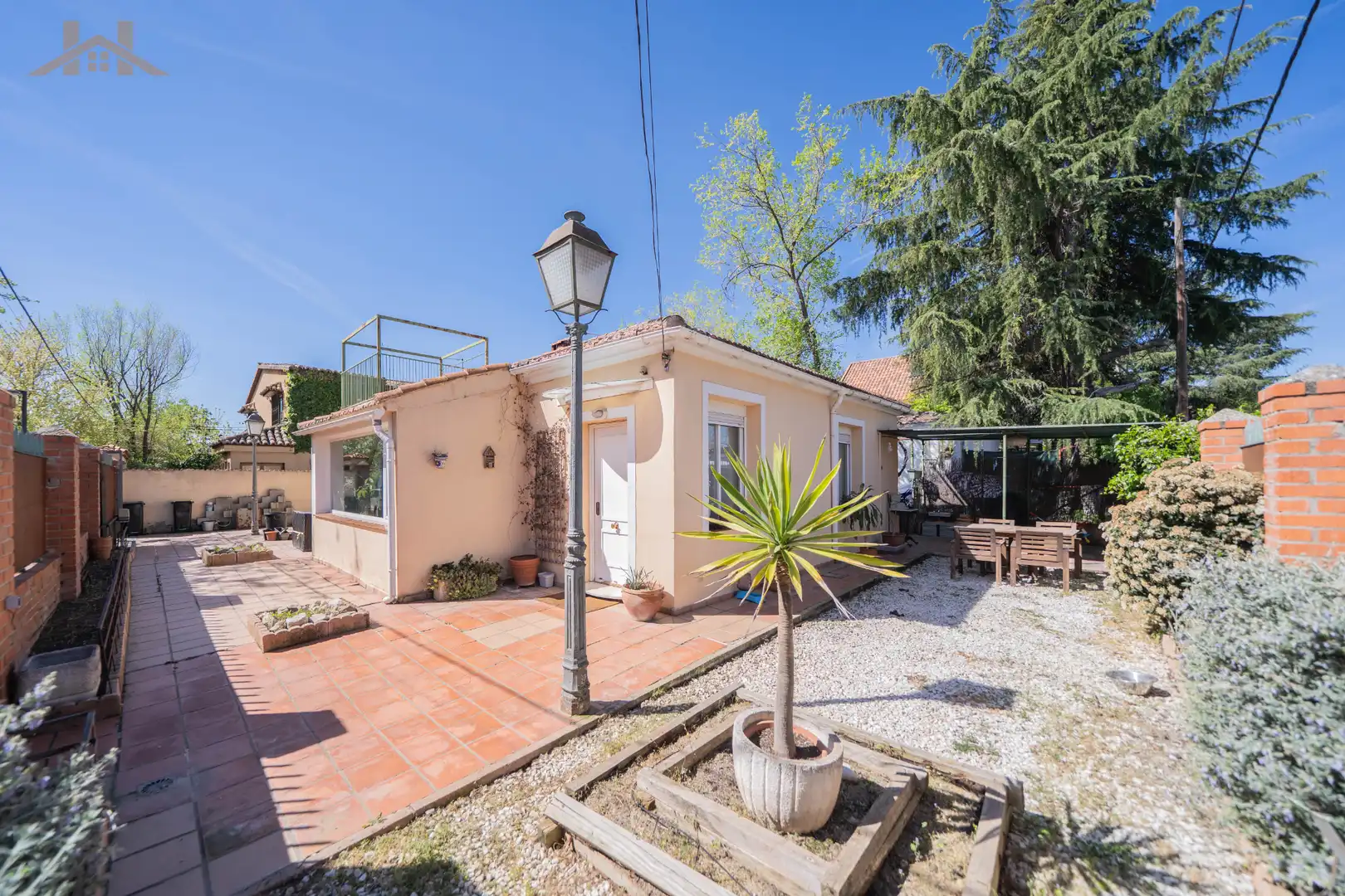 Garden of Houses for sale in Majadahonda  with Air Conditioner, Heating and Private garden