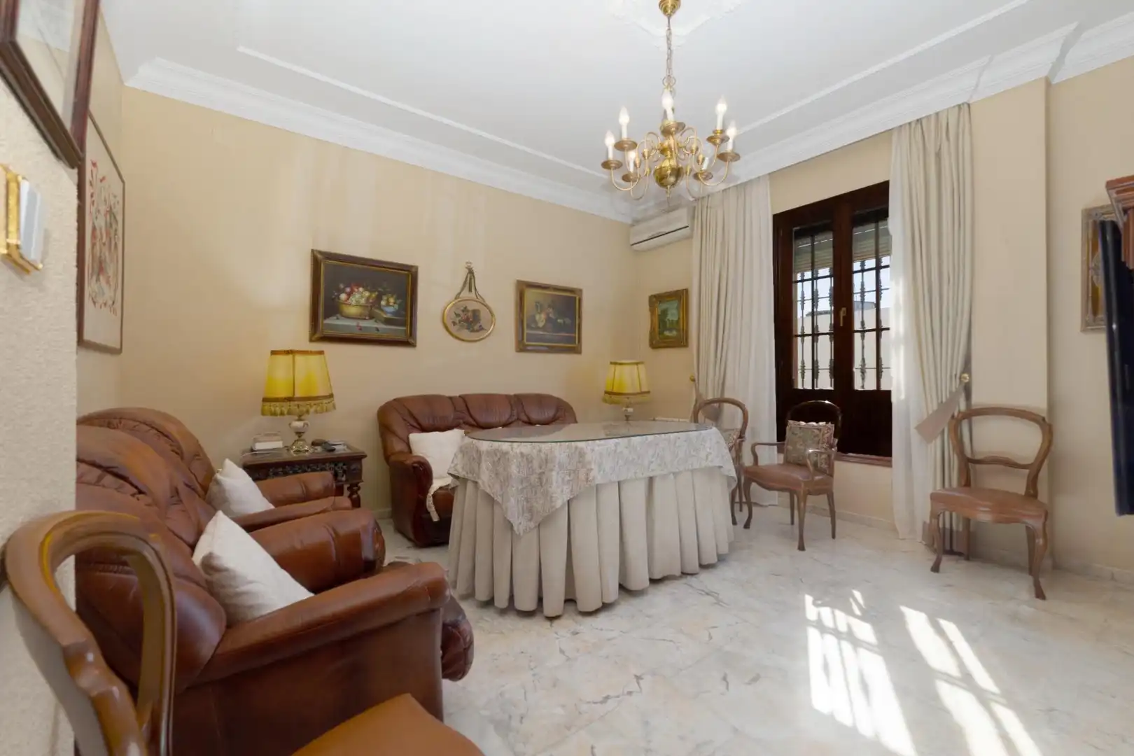 Esszimmer von Einfamilien-Reihenhaus zum Verkauf in La Roda de Andalucía mit Heizung, Abstellraum und Balkon