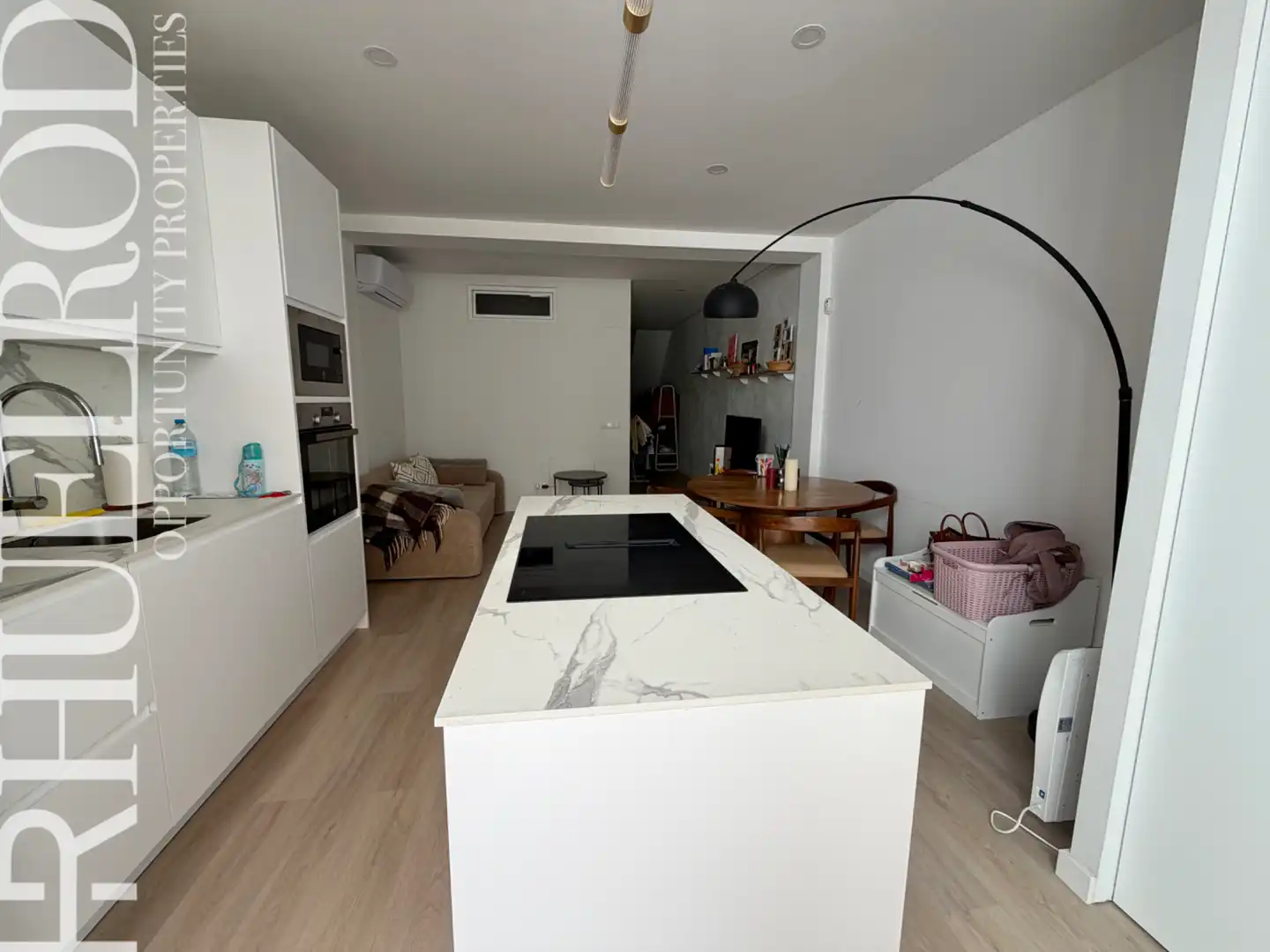 Cocina de Planta baja en venta en Calella con Aire acondicionado, Parquet y Terraza