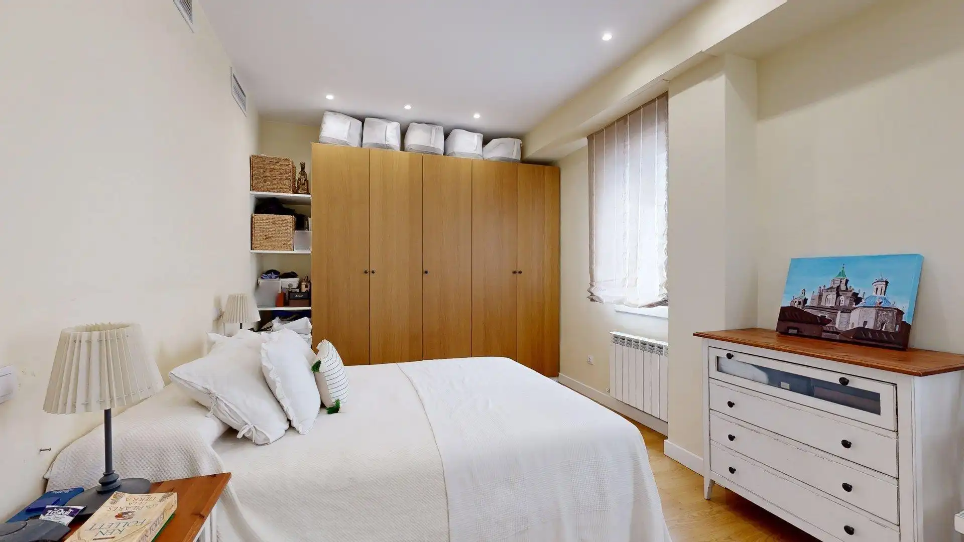 Bedroom of Flat for sale in Zaragoza  with Air Conditioner, Heating and Parquet flooring