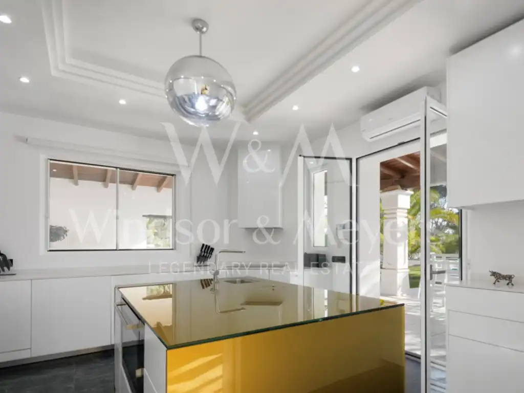 Cocina de Casa o chalet en venta en Sant Josep de sa Talaia con Jardín privado, Terraza y Piscina