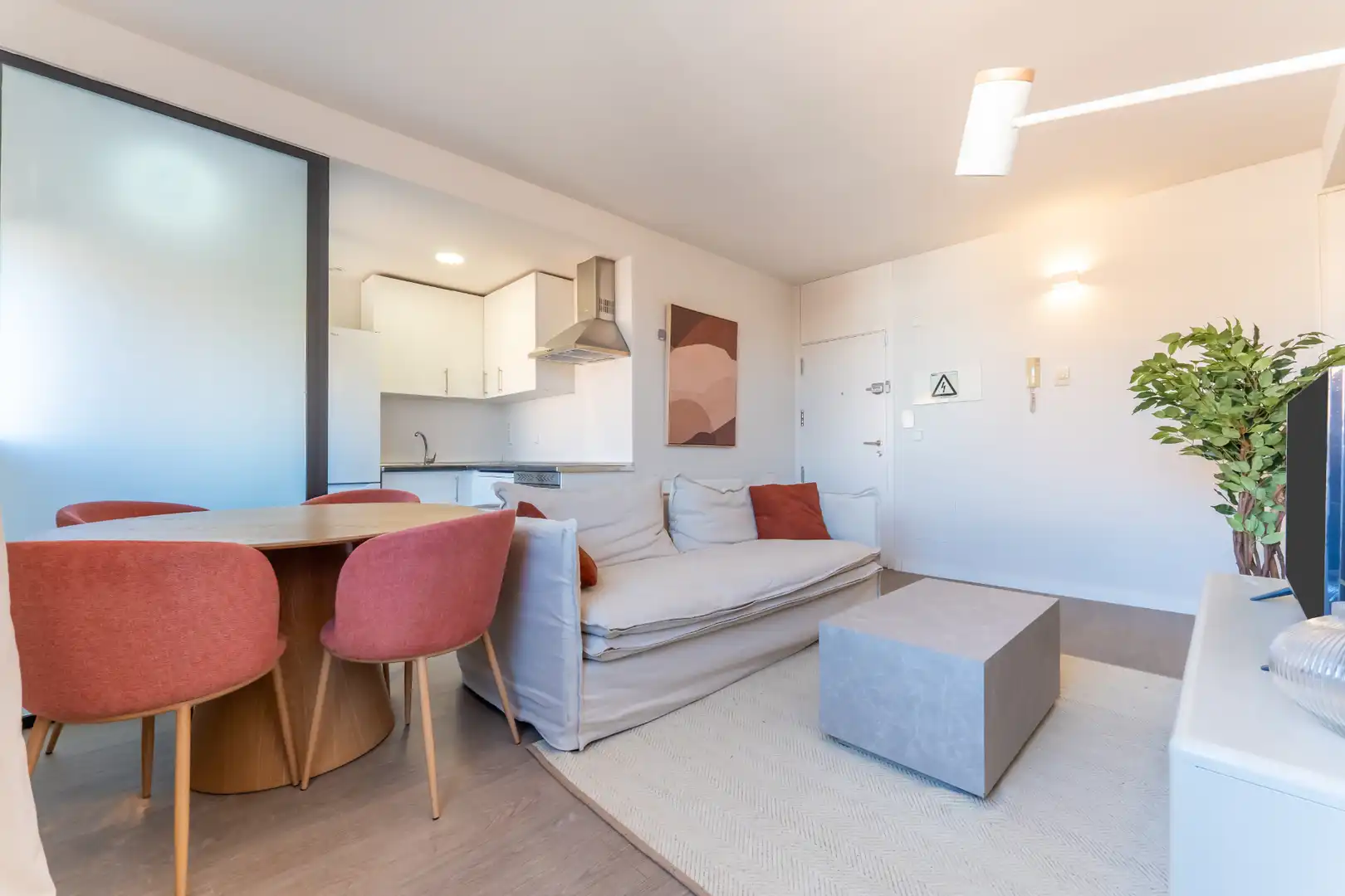 Sala de estar de Piso en venta en Villa de Vallecas