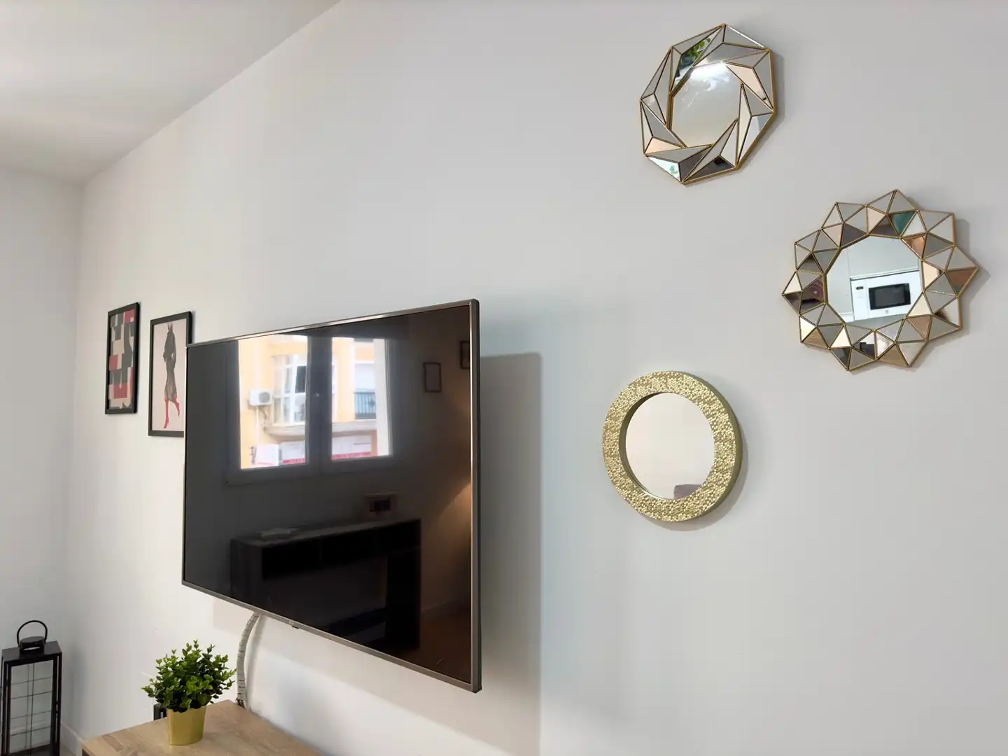 Sala de estar de Apartamento en venta en Málaga con Aire acondicionado, Parquet y Amueblado
