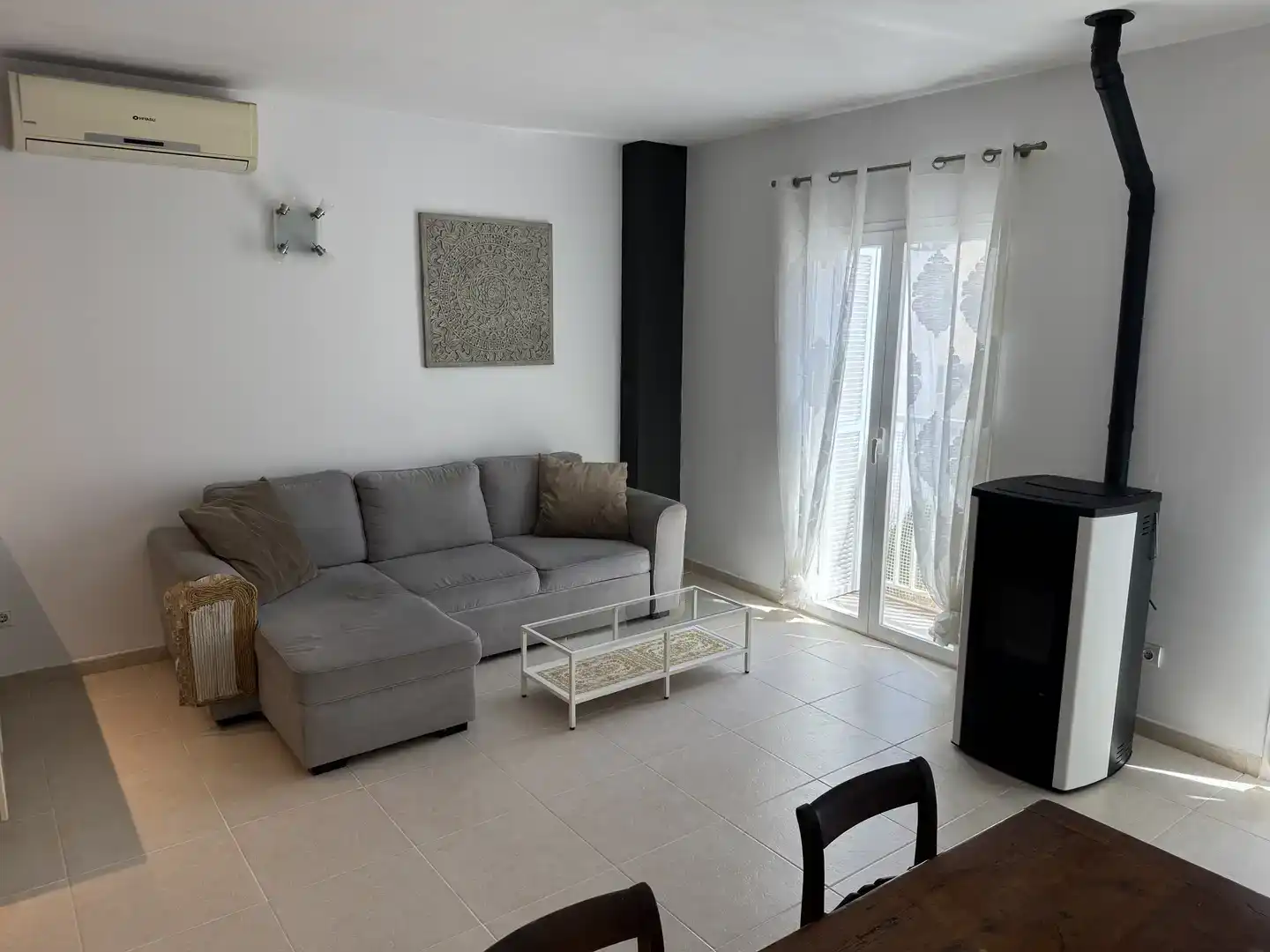 Living room of Flat for sale in Campos  with Air Conditioner and Balcony