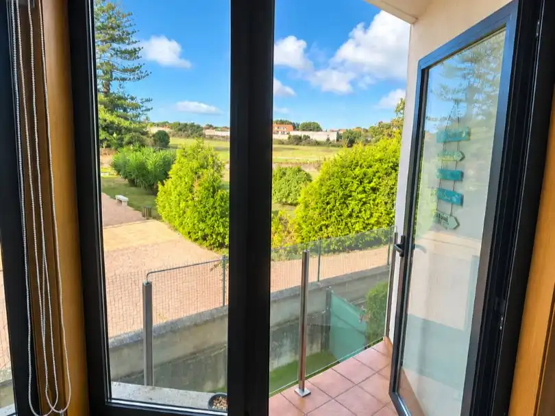 Terraza de Piso de alquiler en Ares con Jardín privado, Parquet y Terraza