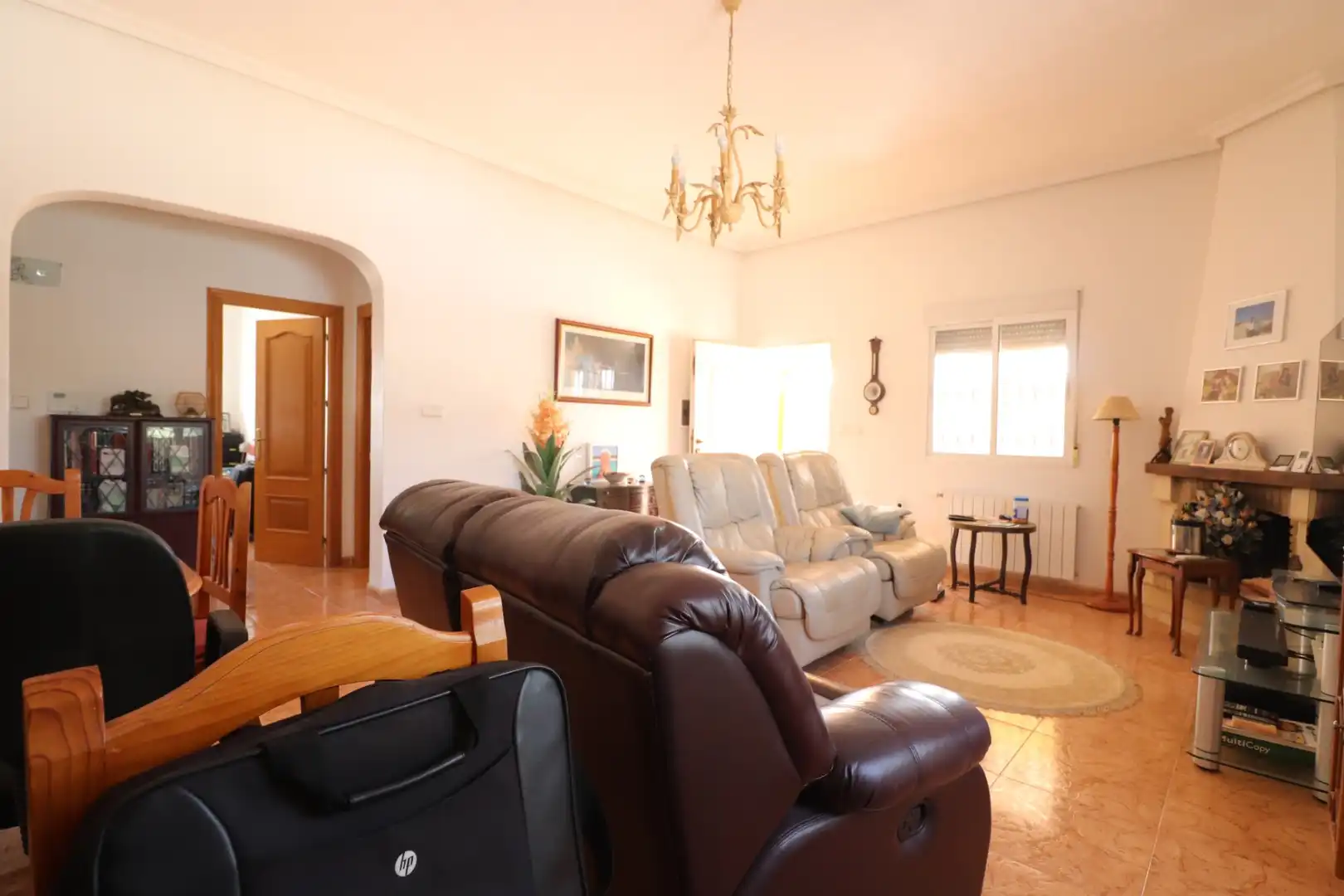 Sala d'estar de Finca rústica en venda en Albatera amb Terrassa i Piscina