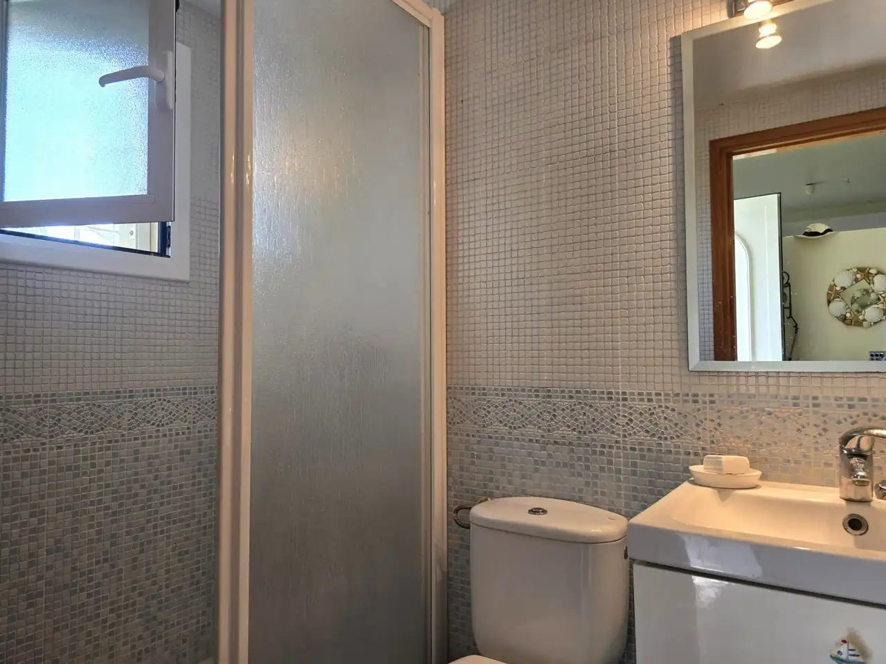 Baño de Casa o chalet en venta en L'Ametlla de Mar  con Aire acondicionado, Jardín privado y Terraza
