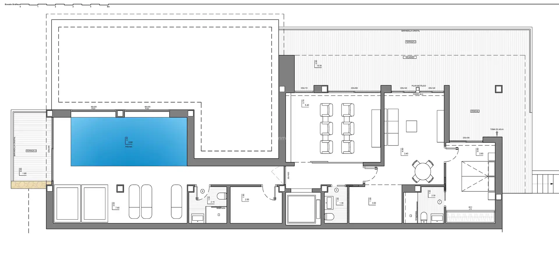 Villa con piscina in vendita a Cumbre del Sol, imagen 11