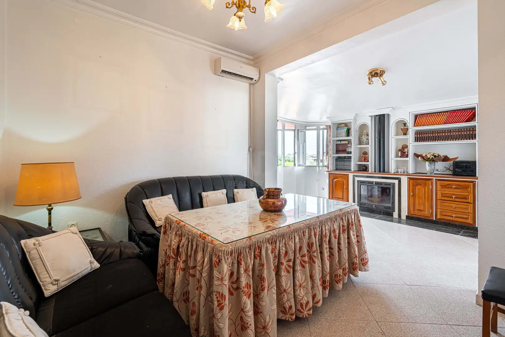 Living room of Houses for sale in Rociana del Condado  with Heating and Terrace