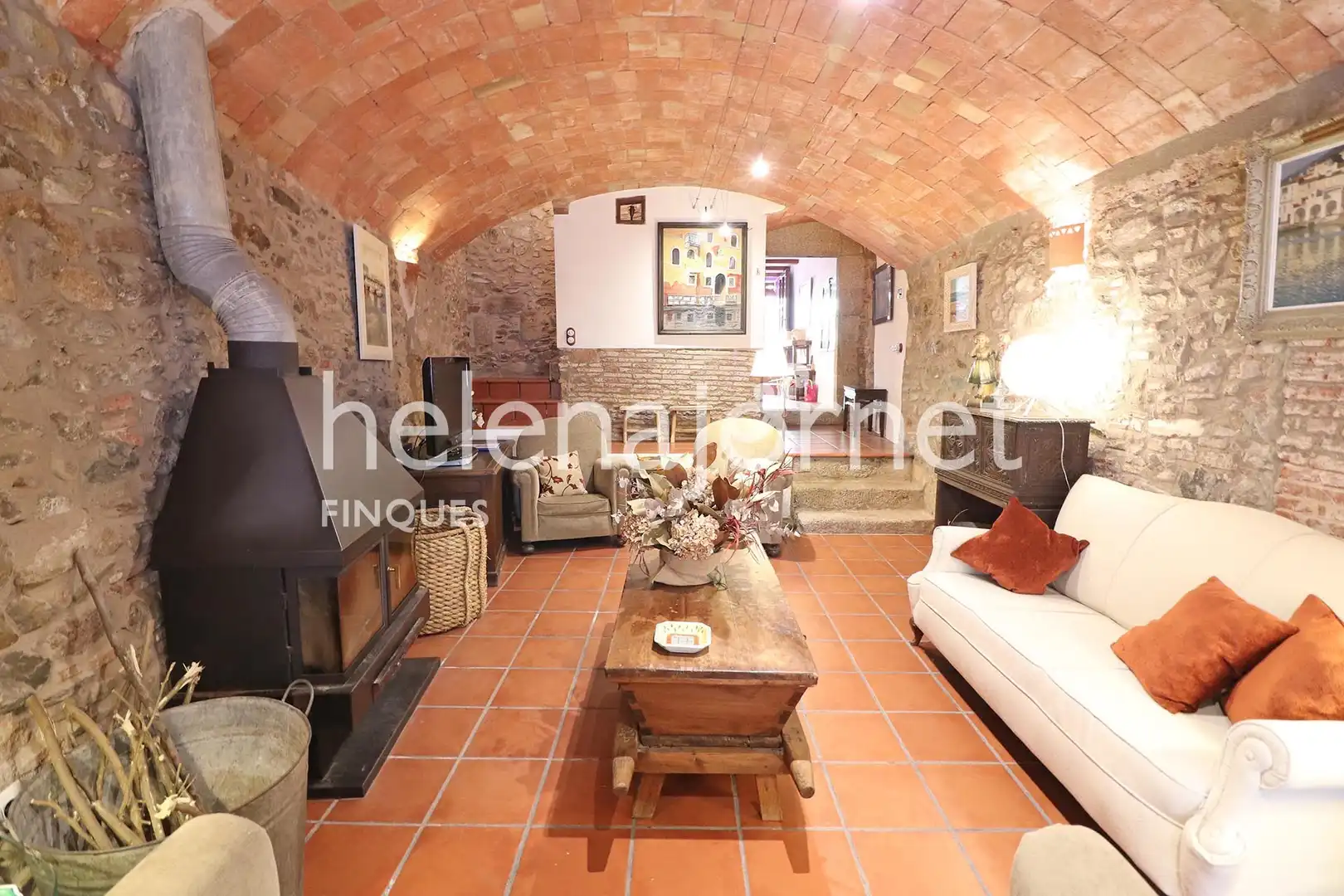 Sala de estar de Casa adosada en venta en Calonge i Sant Antoni con Calefacción y Trastero