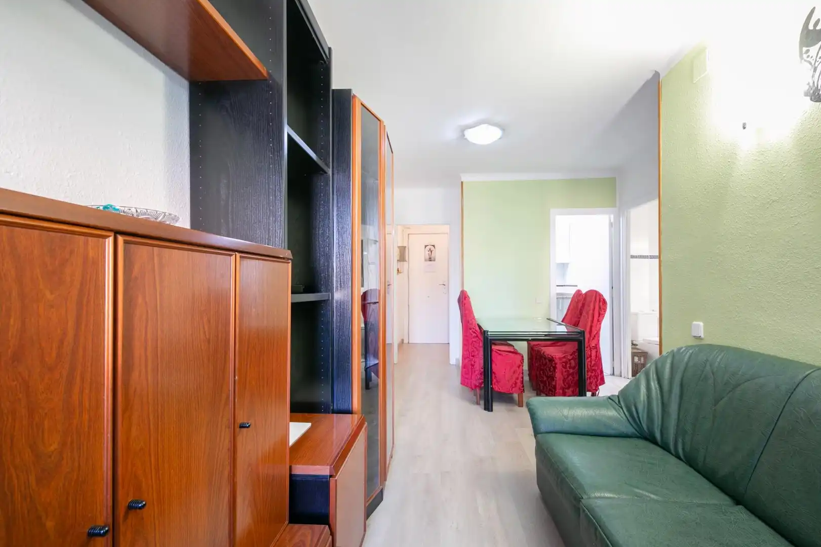 Sala de estar de Piso en venta en Barcelona con Parquet