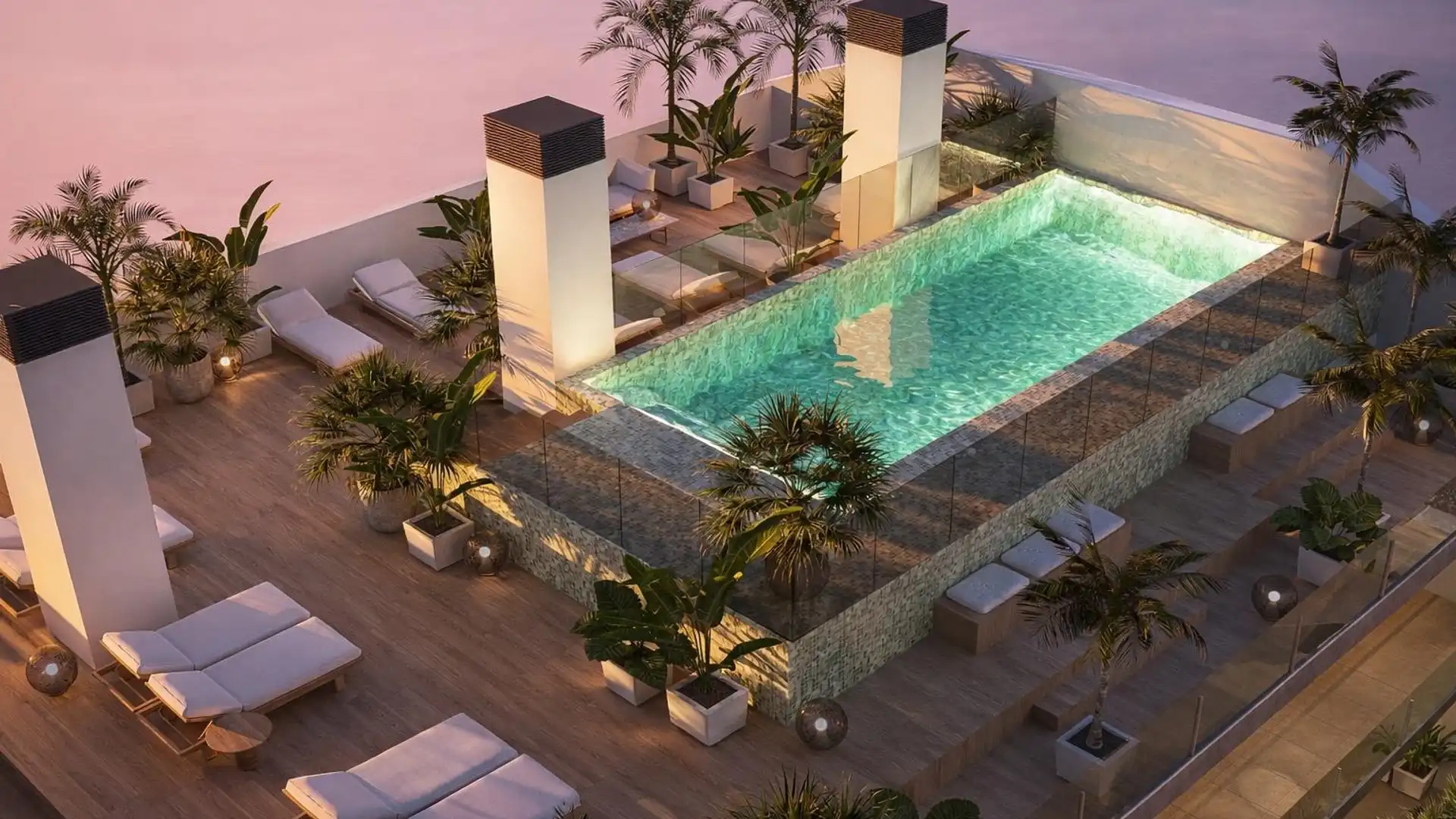 Piscina de Piso en venta en  Murcia Capital