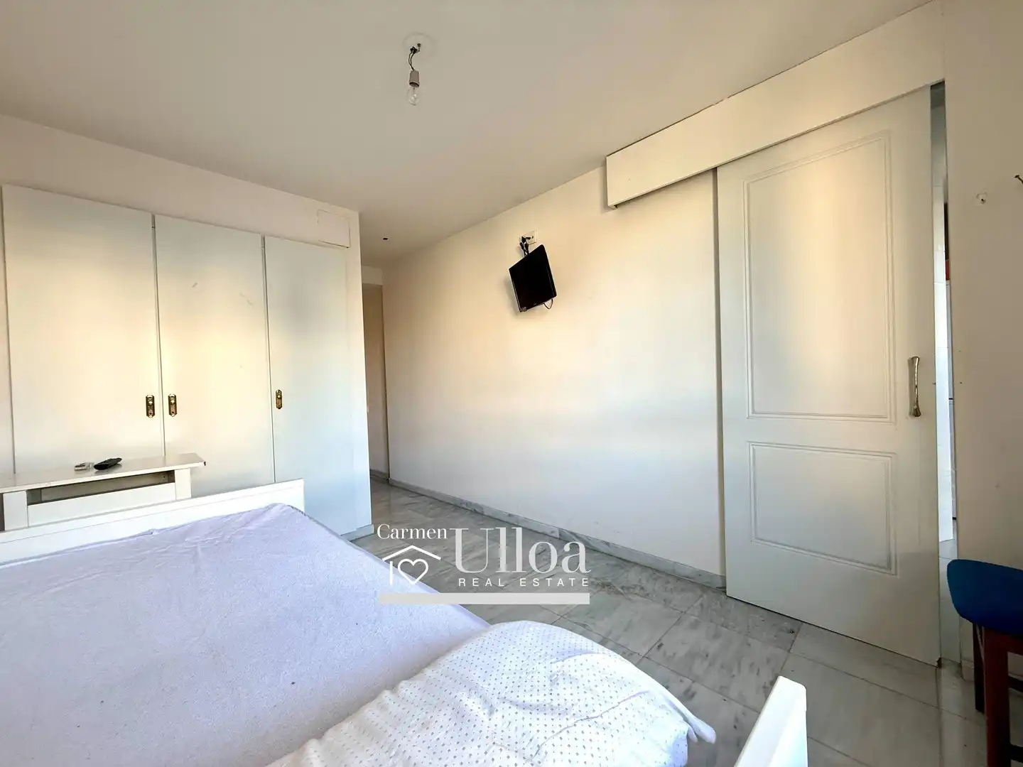 Dormitori de Apartament en venda en Alicante / Alacant amb Aire condicionat, Calefacció i Jardí privat