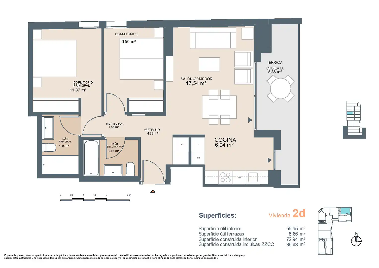 Apartament de lloguer a Benalúa