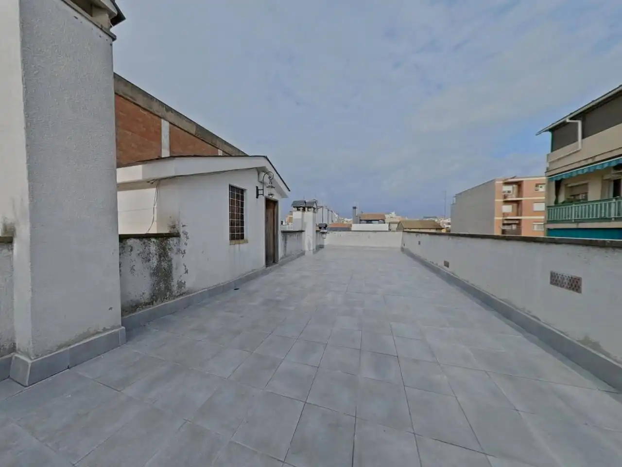 Terrassa de Casa adosada en venda en Centre