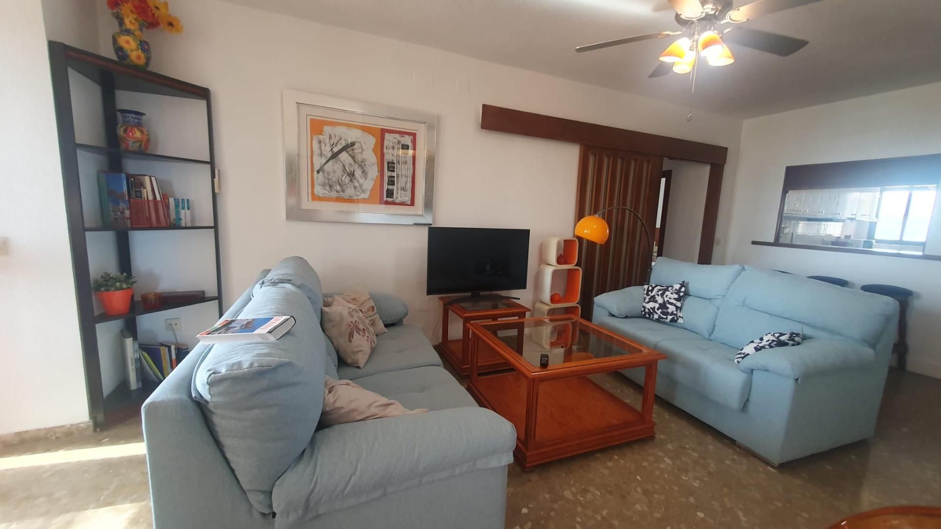 Sala d'estar de Pis en venda en Torremolinos amb Aire condicionat, Calefacció i Jardí privat