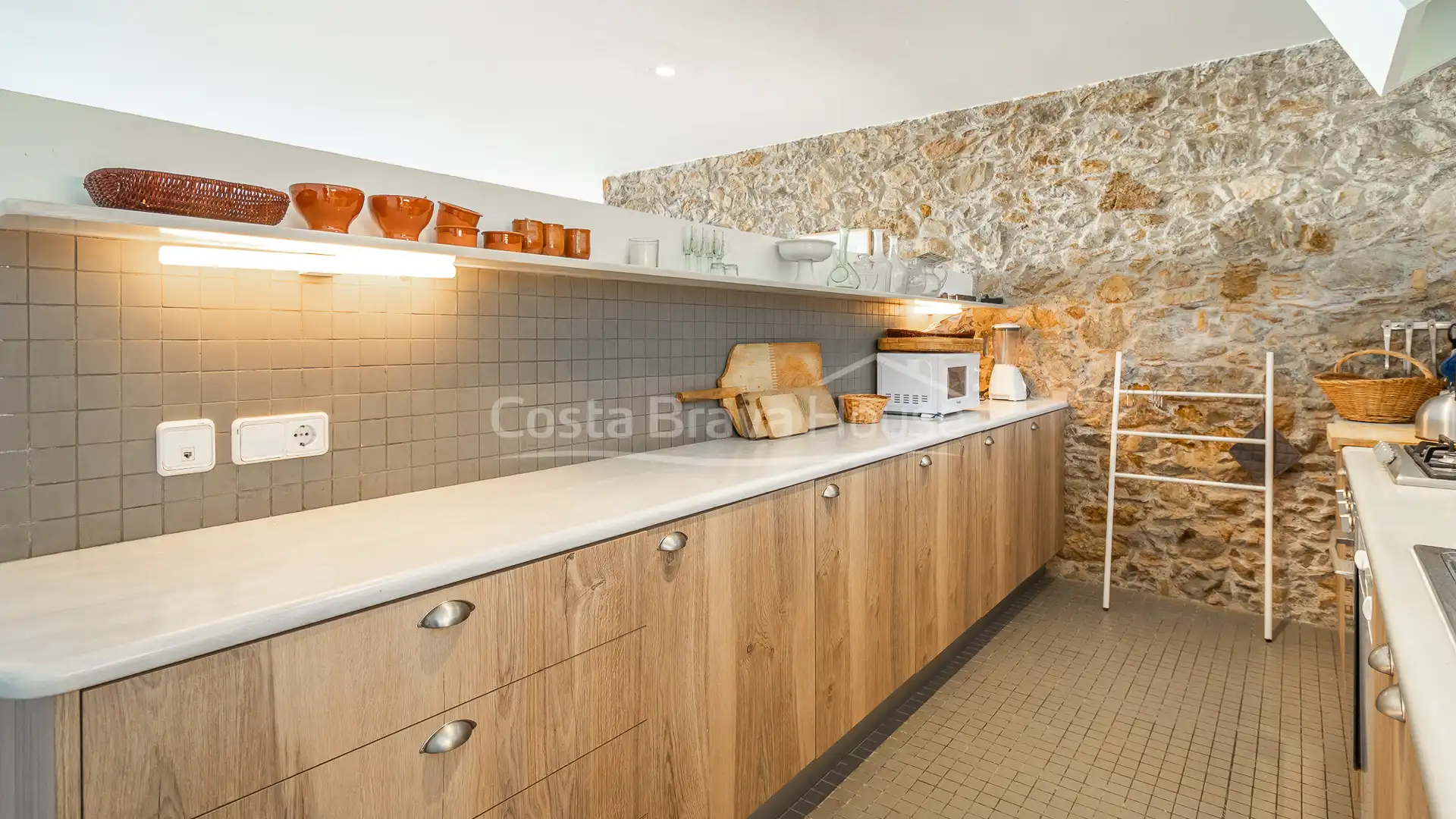 Cocina de Casa o chalet en venta en Begur con Calefacción, Terraza y Trastero