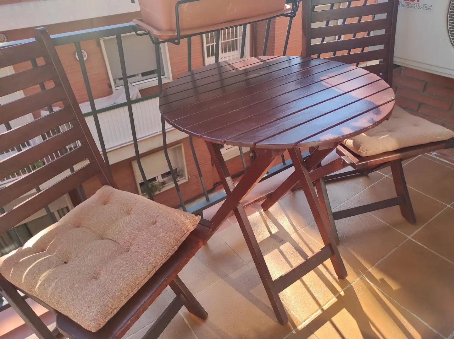 Terrasse von Wohnung zum Verkauf in Sant Just Desvern mit Klimaanlage, Heizung und Balkon