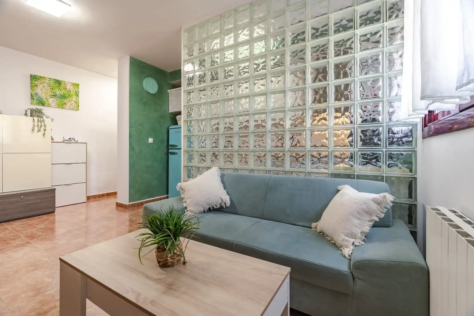 Sala de estar de Apartamento en venta en L'Arboç con Trastero y Horno