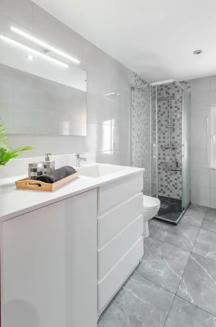 Bathroom of Flat for sale in Noreña  with Heating, Storage room and Furnished