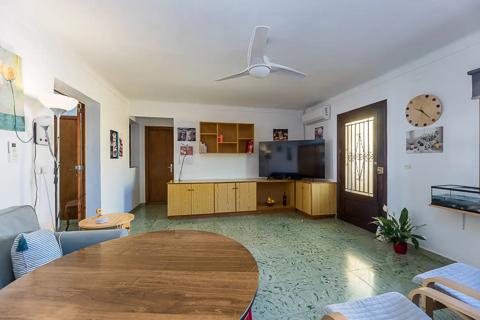 Sala d'estar de Casa o xalet en venda en Maó - Mahón amb Aire condicionat, Calefacció i Jardí privat