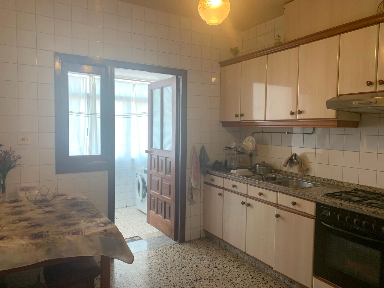 Kitchen of Flat for sale in Vilagarcía de Arousa  with Furnished, Oven and Washing machine