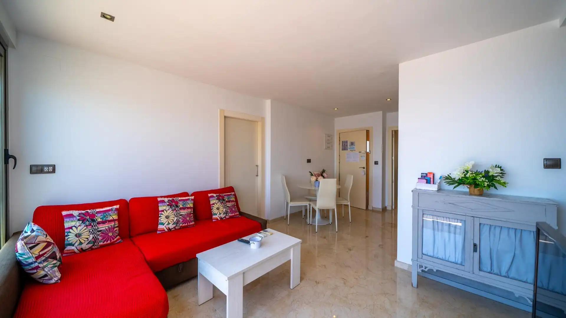 Living room of Attic for sale in Alicante / Alacant  with Air Conditioner, Heating and Terrace