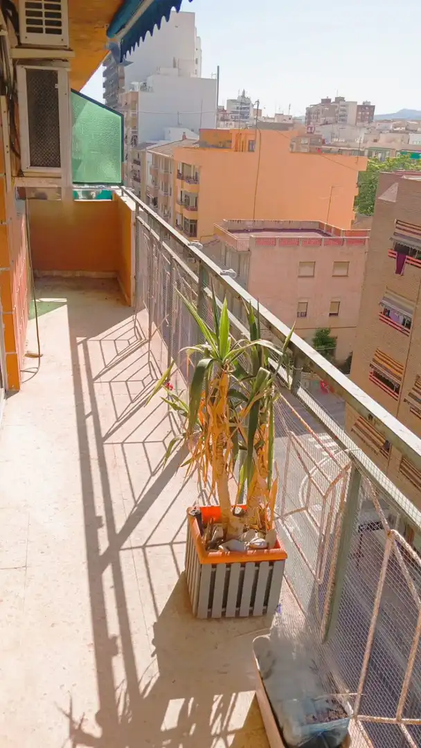 Balcony of Flat for sale in Villajoyosa / La Vila Joiosa  with Air Conditioner and Terrace