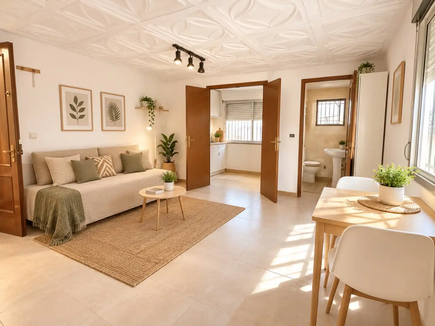 Living room of Flat for sale in Dolores  with Air Conditioner, Terrace and Balcony