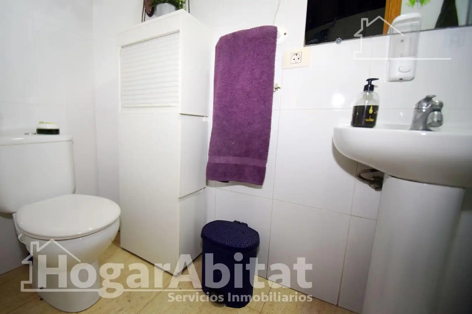 Badezimmer von Haus oder Chalet zum Verkauf in Burriana / Borriana mit Heizung, Terrasse und Möbliert