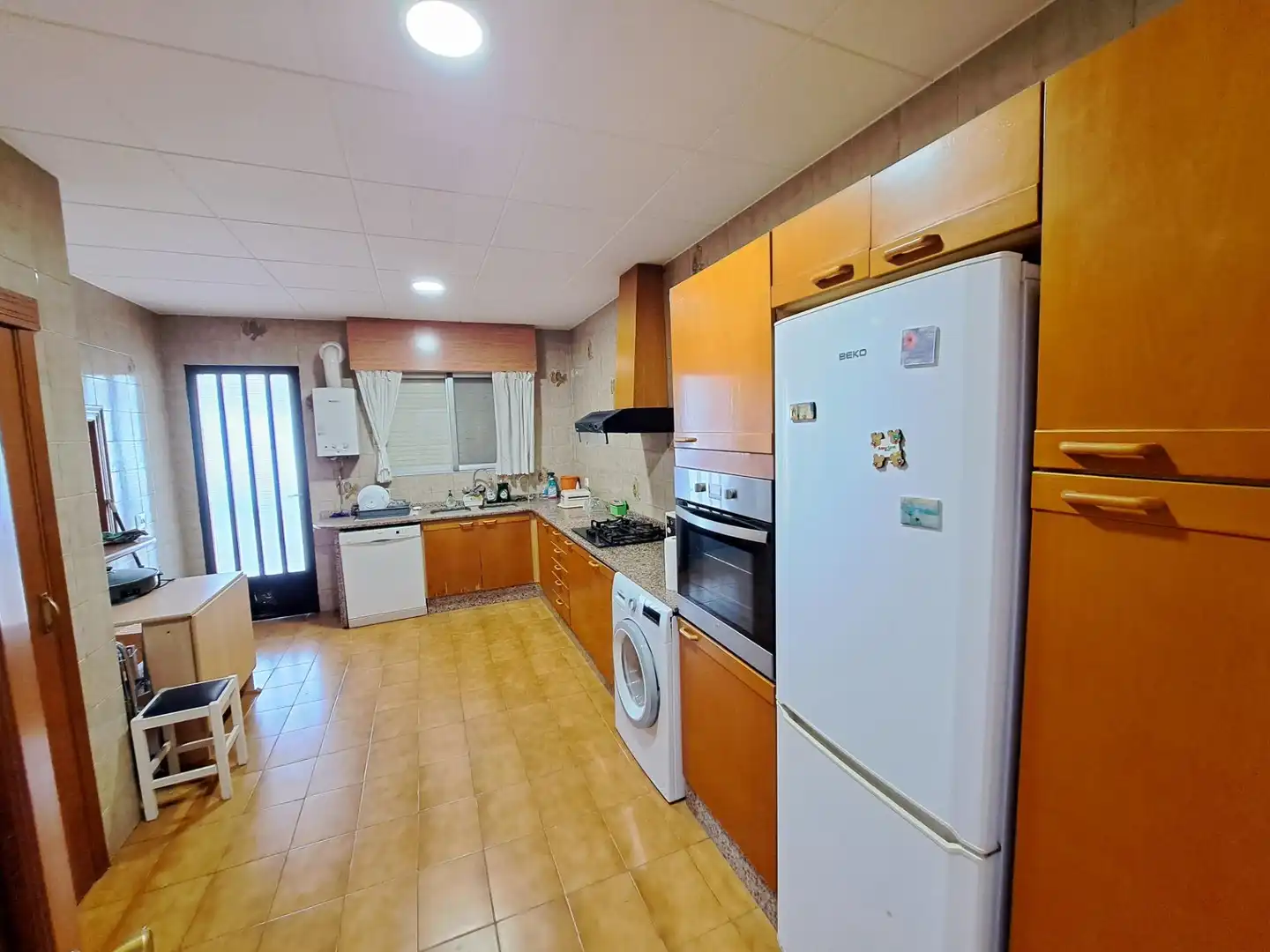 Cocina de Casa o chalet en venta en Alzira con Aire acondicionado, Jardín privado y Terraza