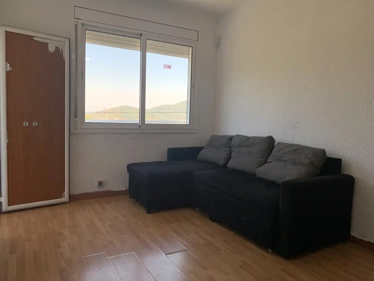 Sala de estar de Ático en venta en Barcelona con Lavadora