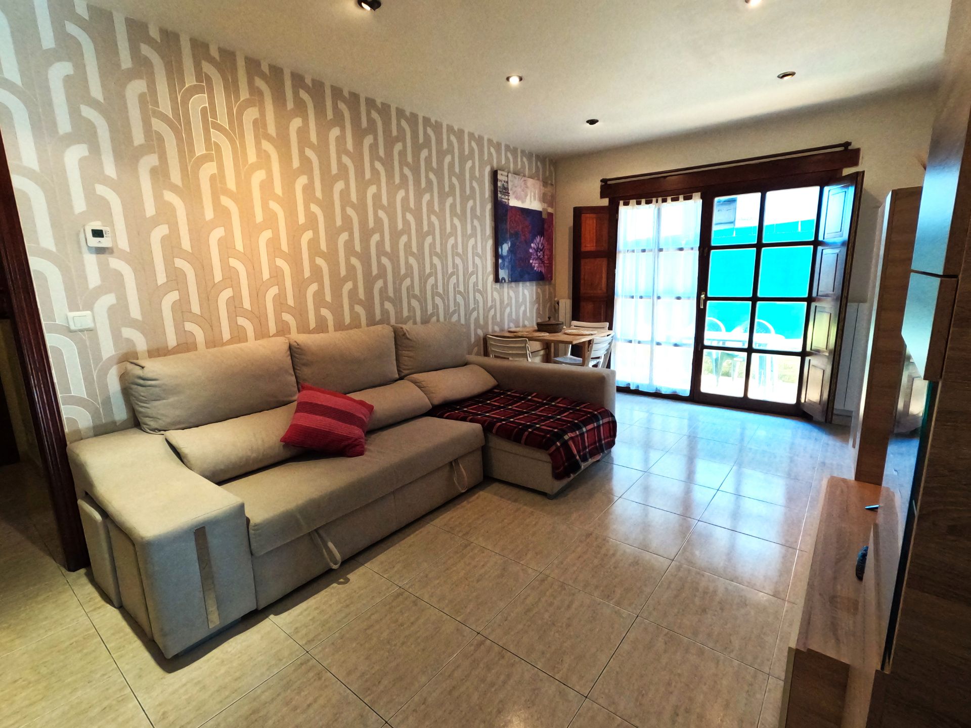 Sala de estar de Planta baja de alquiler en Piélagos con Calefacción, Jardín privado y Parquet
