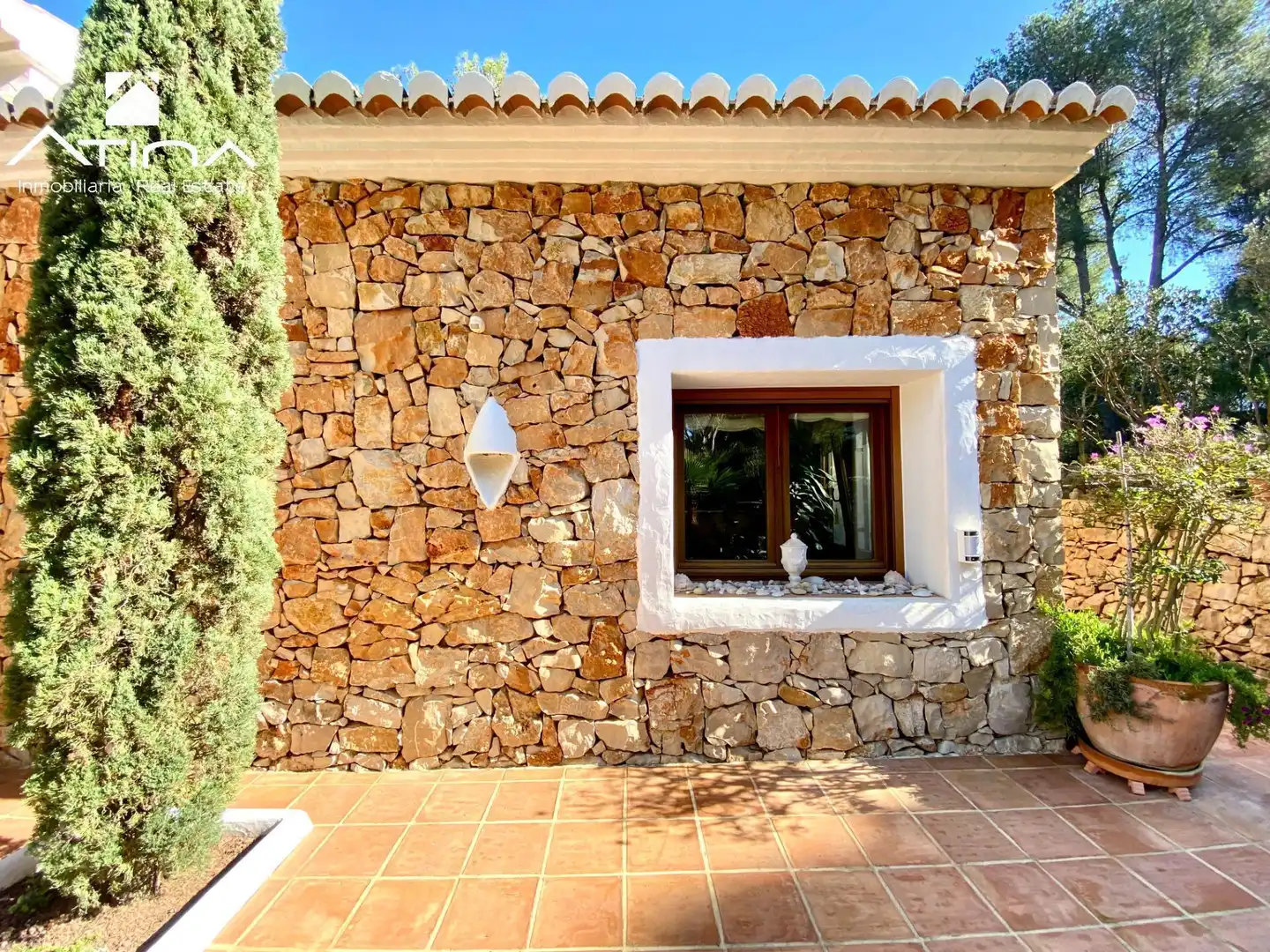 Garden of Houses for sale in Jávea / Xàbia  with Air Conditioner, Private garden and Terrace