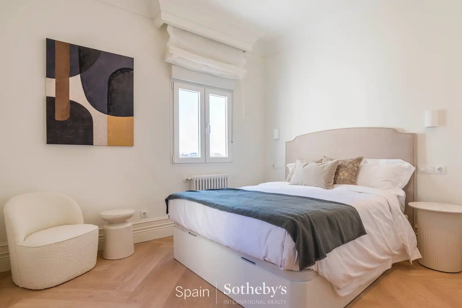 Schlafzimmer von Wohnungen zum Verkauf in Madrid mit Klimaanlage und Heizung