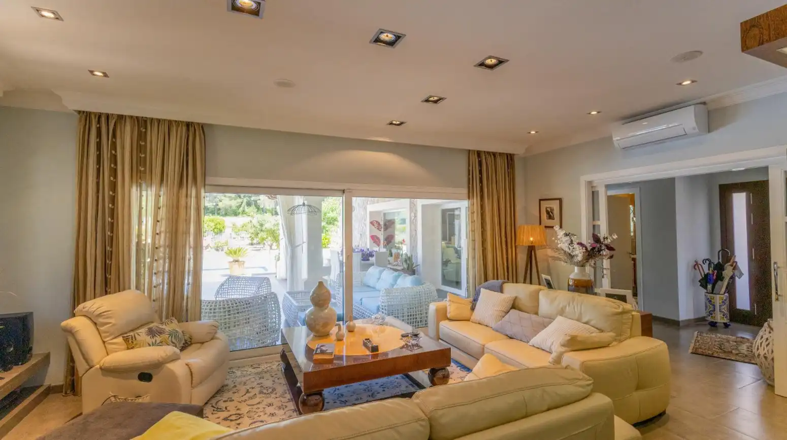 Sala de estar de Casa o chalet en venta en Santa Margalida con Aire acondicionado, Terraza y Trastero