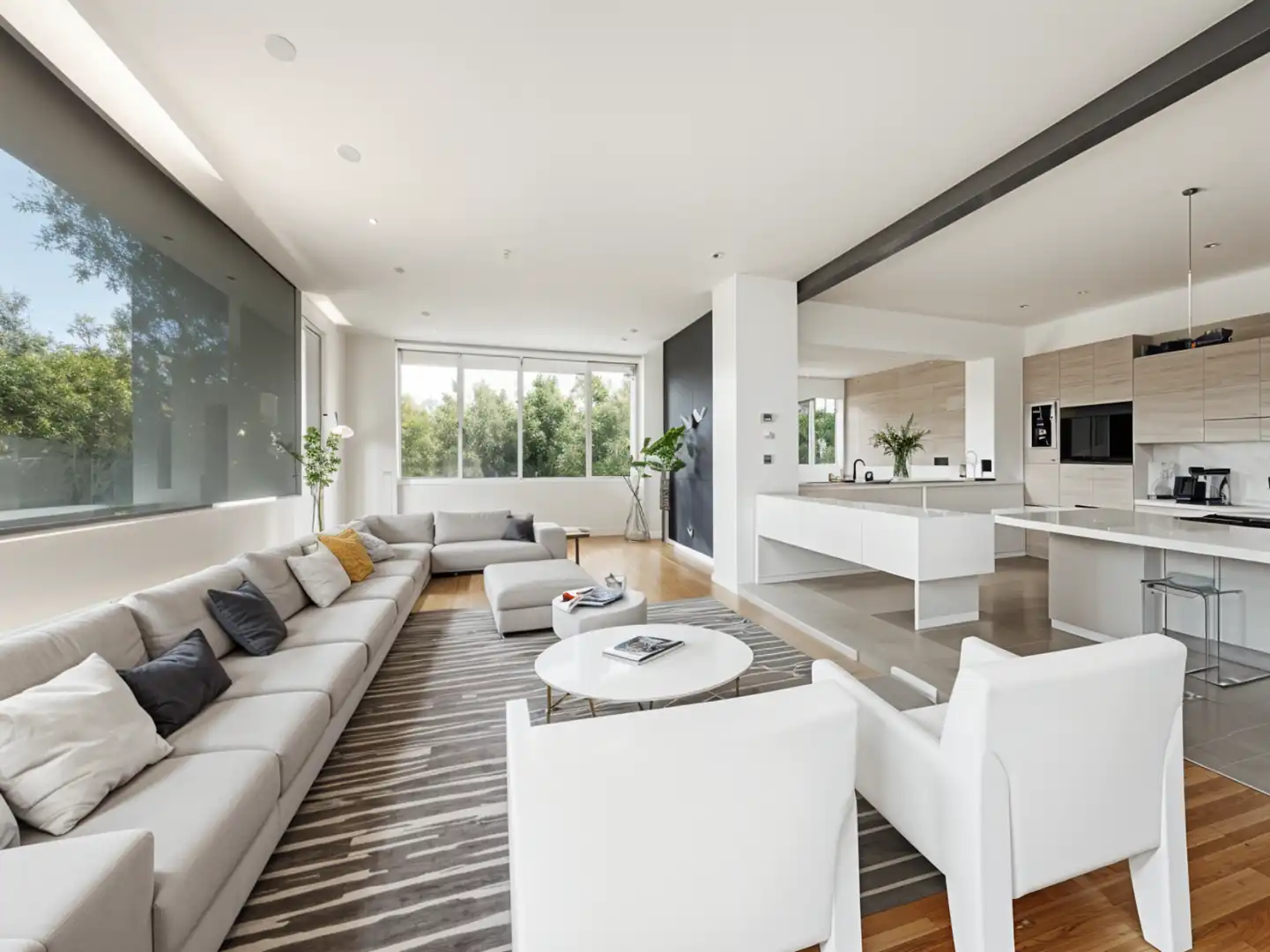 Sala de estar de Casa o chalet en venta en Getxo  con Aire acondicionado, Calefacción y Jardín privado