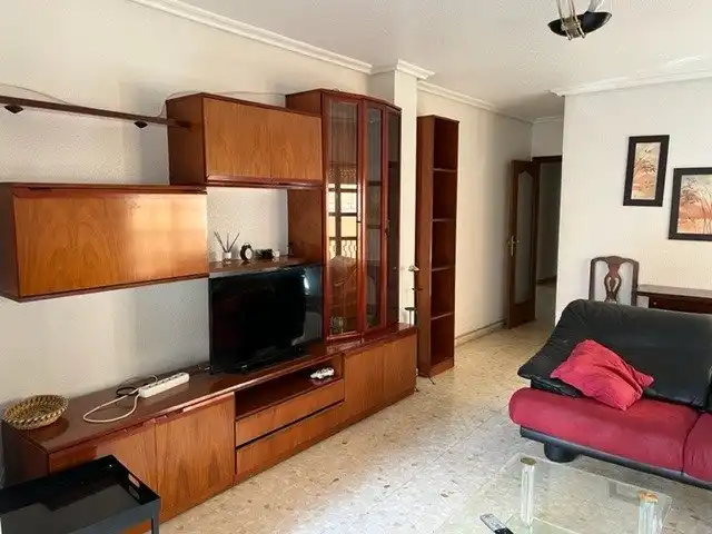Sala de estar de Piso en venta en Murcia con Aire acondicionado, Trastero y Amueblado