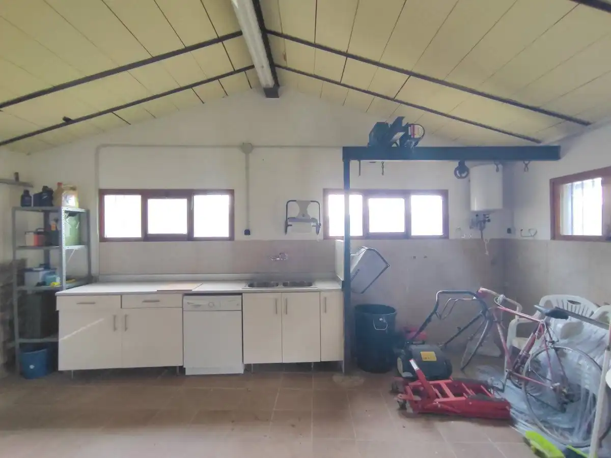 Cocina de Casa o chalet en venta en Sabiñánigo con Calefacción, Jardín privado y Terraza