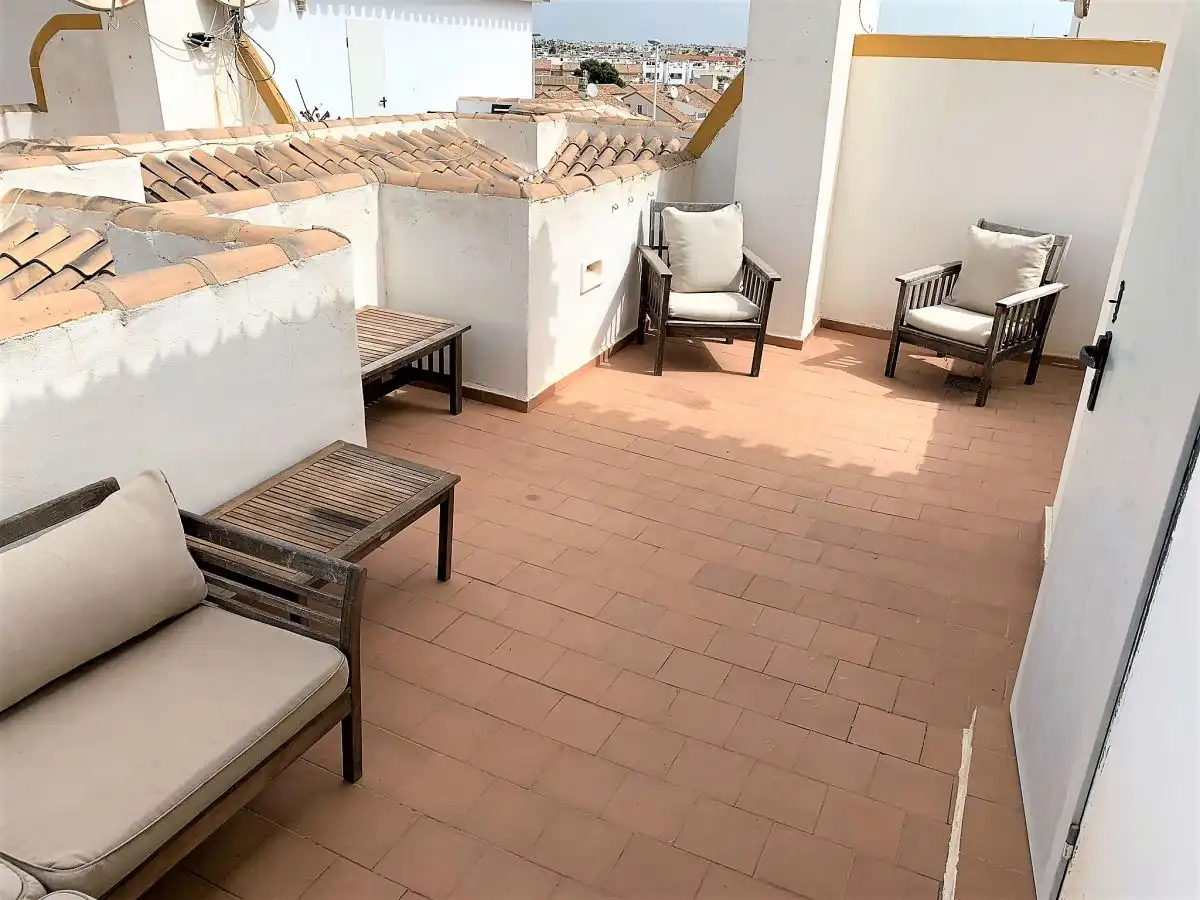 Terraza de Apartamento de alquiler en Orihuela con Terraza y Piscina comunitaria