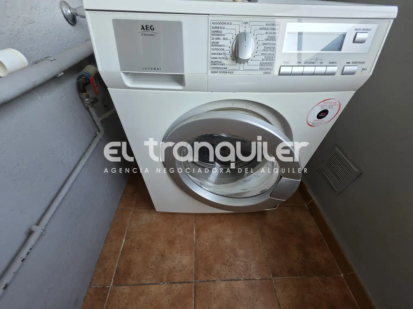 Garden of Flat for rent in Madrid  with Parquet flooring, Terrace and Furnished