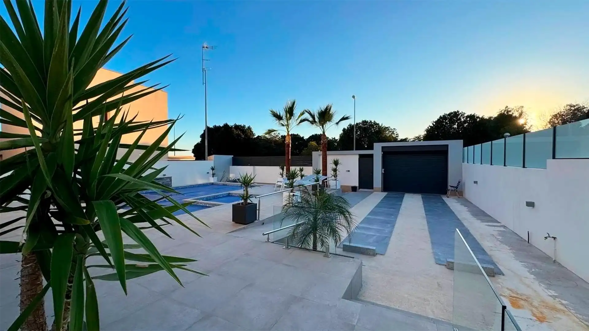 Terraza de Casa o chalet en venta en Rojales con Piscina y Jacuzzi