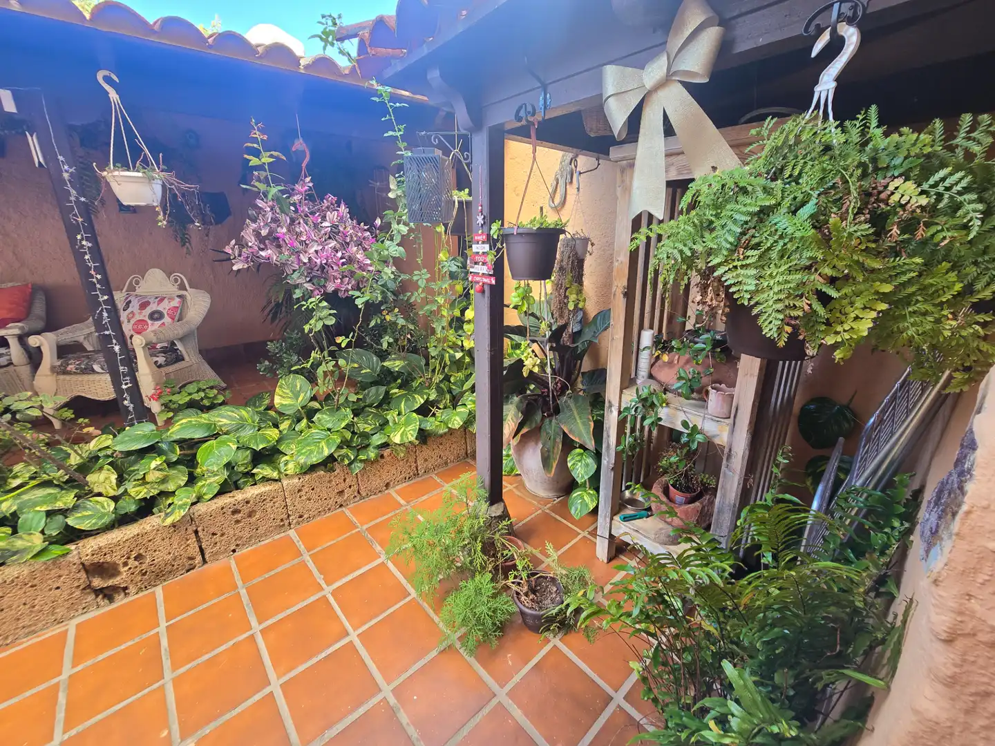 Terrassa de Casa o xalet en venda en Arona amb Aire condicionat, Jardí privat i Parquet